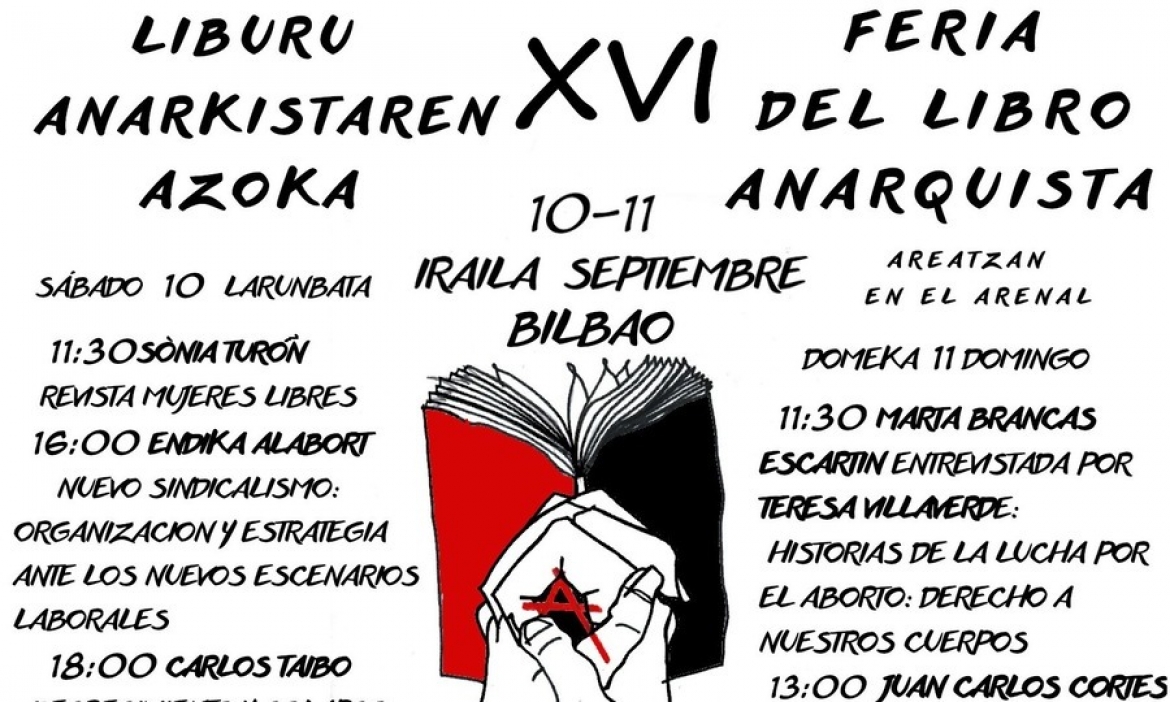 Vuelve la Feria del Libro Anarquista