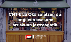 La Oka enpresa salatu dute, covid-19arekin lotutako ez-betetzeengatik.