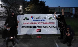 Solidaridad con los despedidos en Henry Schein