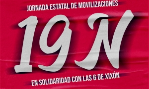 19 Noviembre. Jornada estatal de movilizaciones