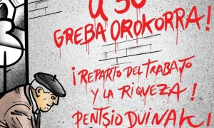 CNT urtarrilaren 30eko greba orokorraren deialdiaren aurrean