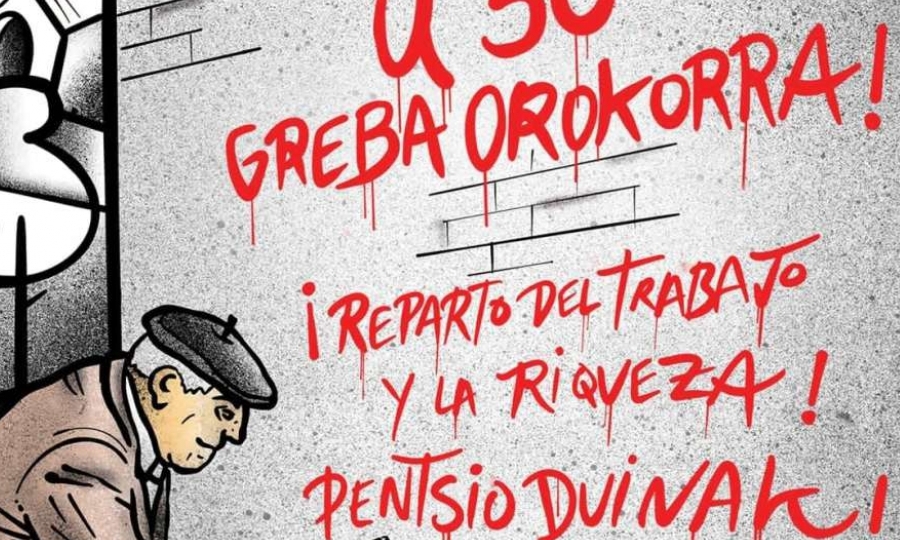 CNT urtarrilaren 30eko greba orokorraren deialdiaren aurrean