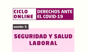 CICLO ONLINE SESIÓN 3: SEGURIDAD Y SALUD LABORAL