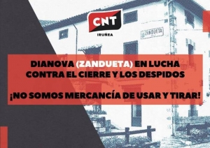 CNT se opone al cierre de Zandueta