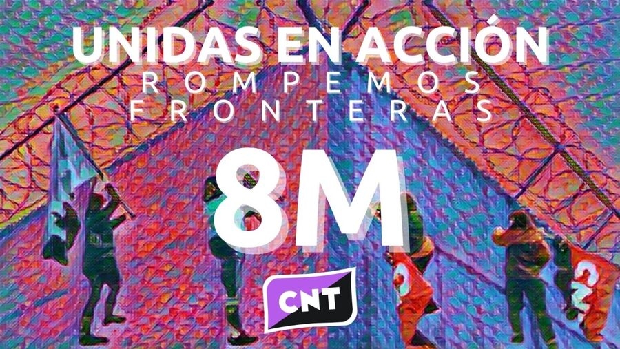 8M 2023. Unidas en la acción, rompemos las fronteras