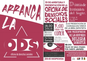 Arranca la Oficina de Derechos Sociales en Donostia