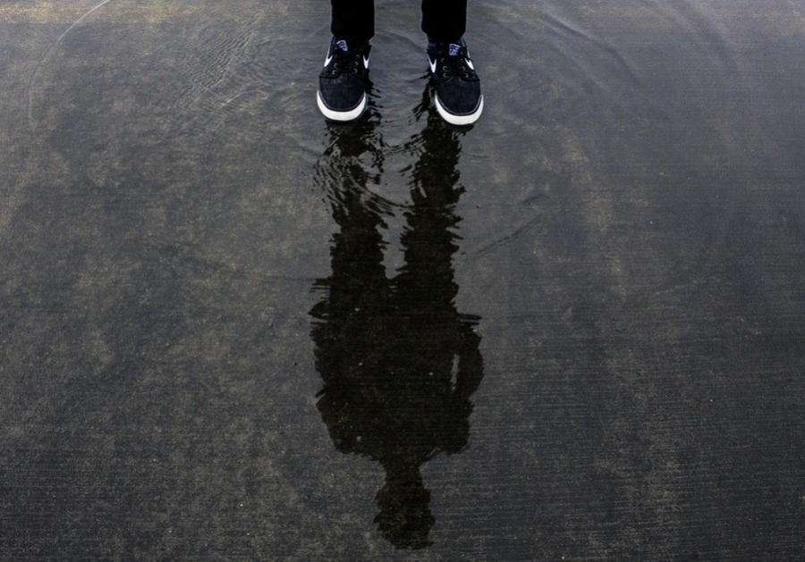 Lluvia en los zapatos