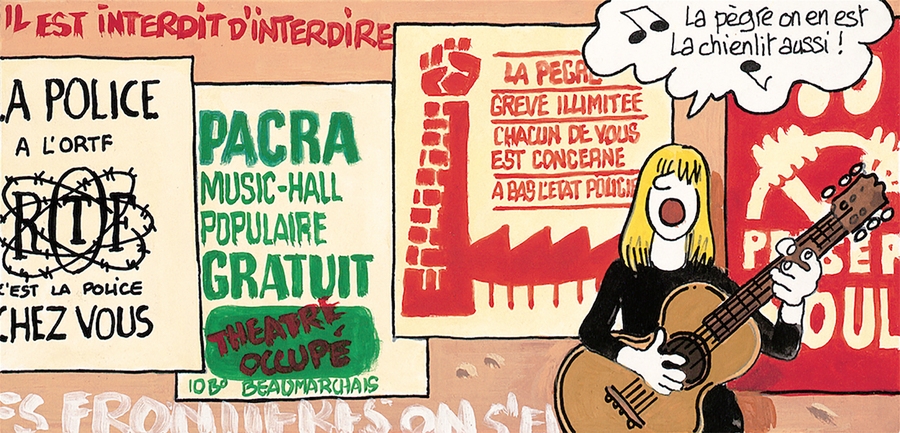 Bajo el asfalto esta &quot;La Chanson&quot;