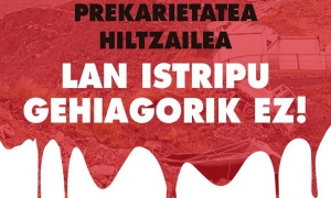 Lan instripuen aurkako elkarretaratzea