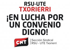 CNT apoya a las movilizaciones y huelga en limpieza viaria en RSU-UTE Txorierri