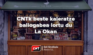 Kaleratze baliogabea La Okan askatasun sindikala urratzeagatik