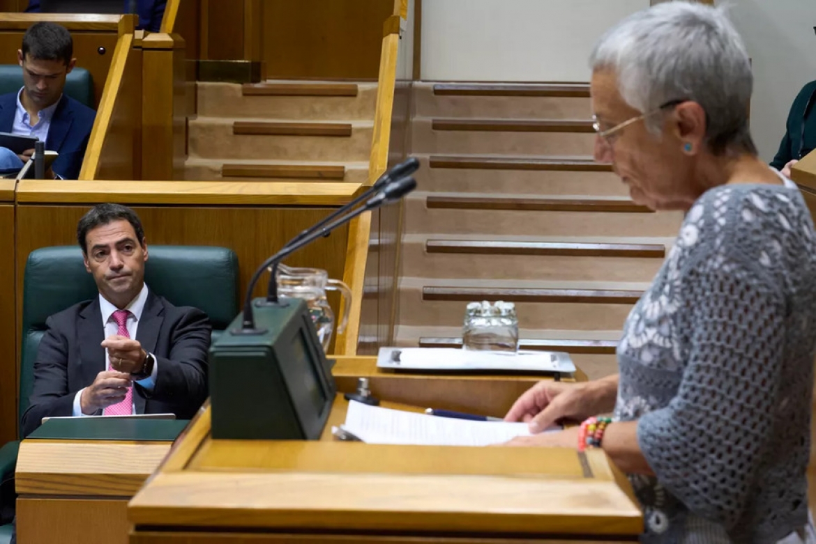 Contra el desprecio a pensionistas y clase trabajadora en el Parlamento y Gobierno Vasco