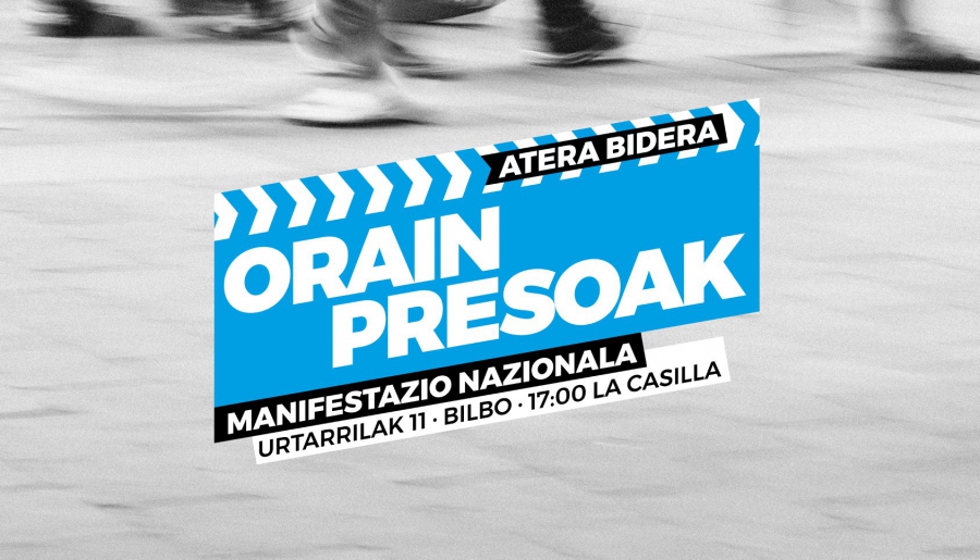 Urtarrilak 11, guztiak presoen alde