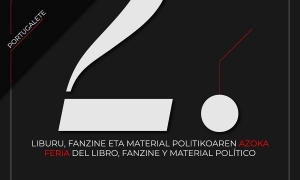 CNTk Portugaleteko Liburu Politikoen 2. Azokan parte hartuko du