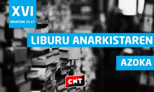 Liburu Anarkistaren Azoka atzeratu egin da.