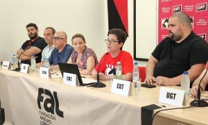 «No podemos permitir que este nuevo caso de represión sindical nos haga retroceder»