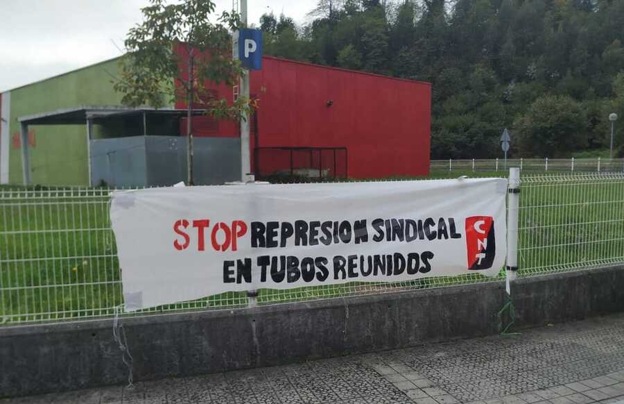 STOP Represión Sindical en Tubos Reunidos.