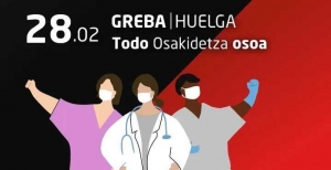 CNT valora la huelga en Osakidetza