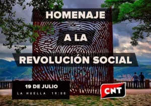 19J: Homenaje en la Huella